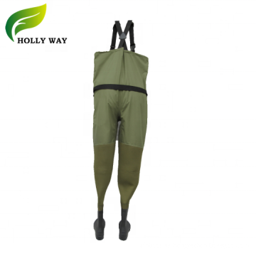 Mens Ejército Green Chest Wader
